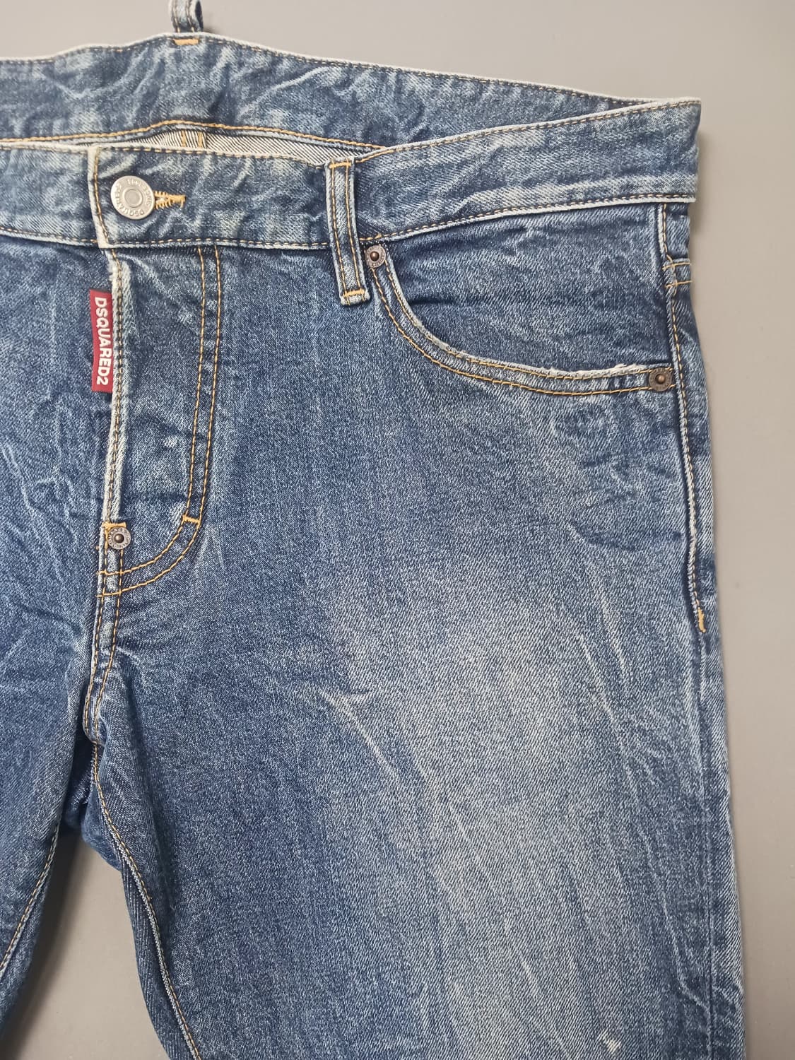 [32] 정품 디스퀘어드2 스트레이트레그 슬림진 청바지 상품이미지4