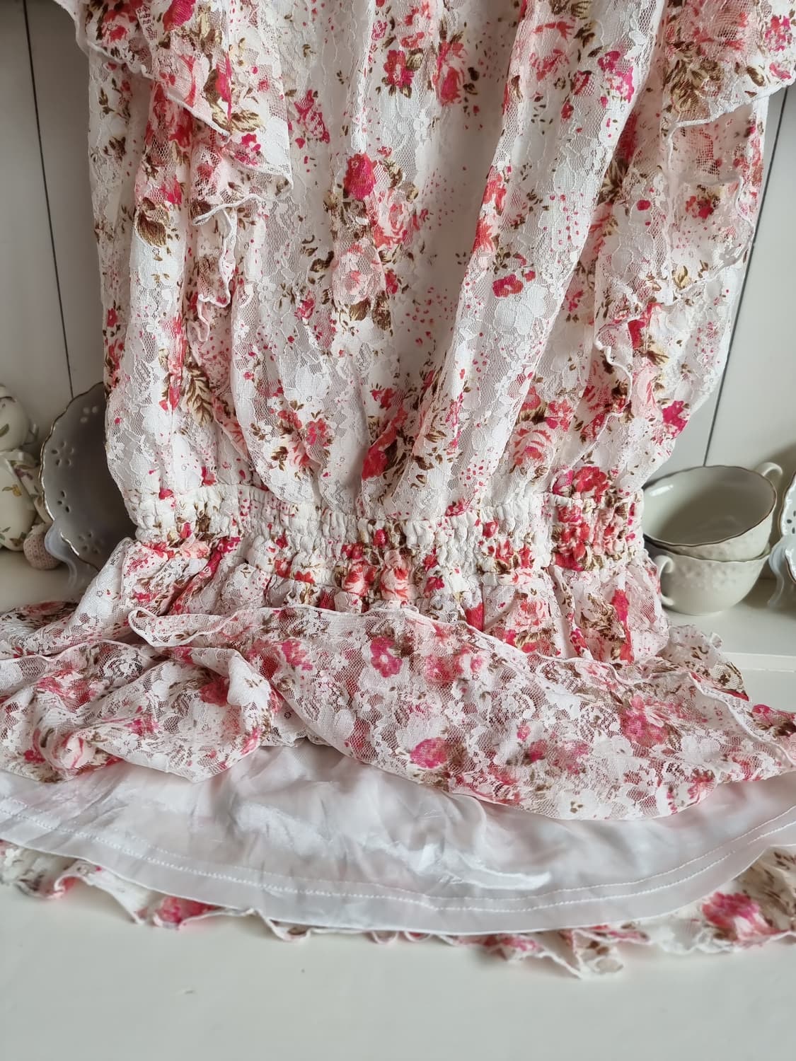 플라워 레이스 캉캉 원피스 상품이미지4