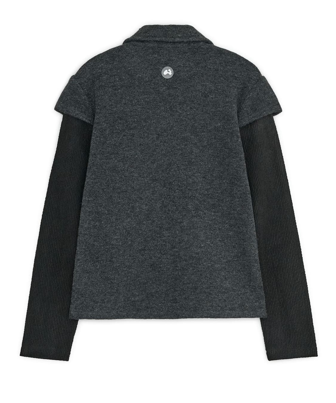 허그유어스킨 라운드 카라 니트 자켓 상품이미지2