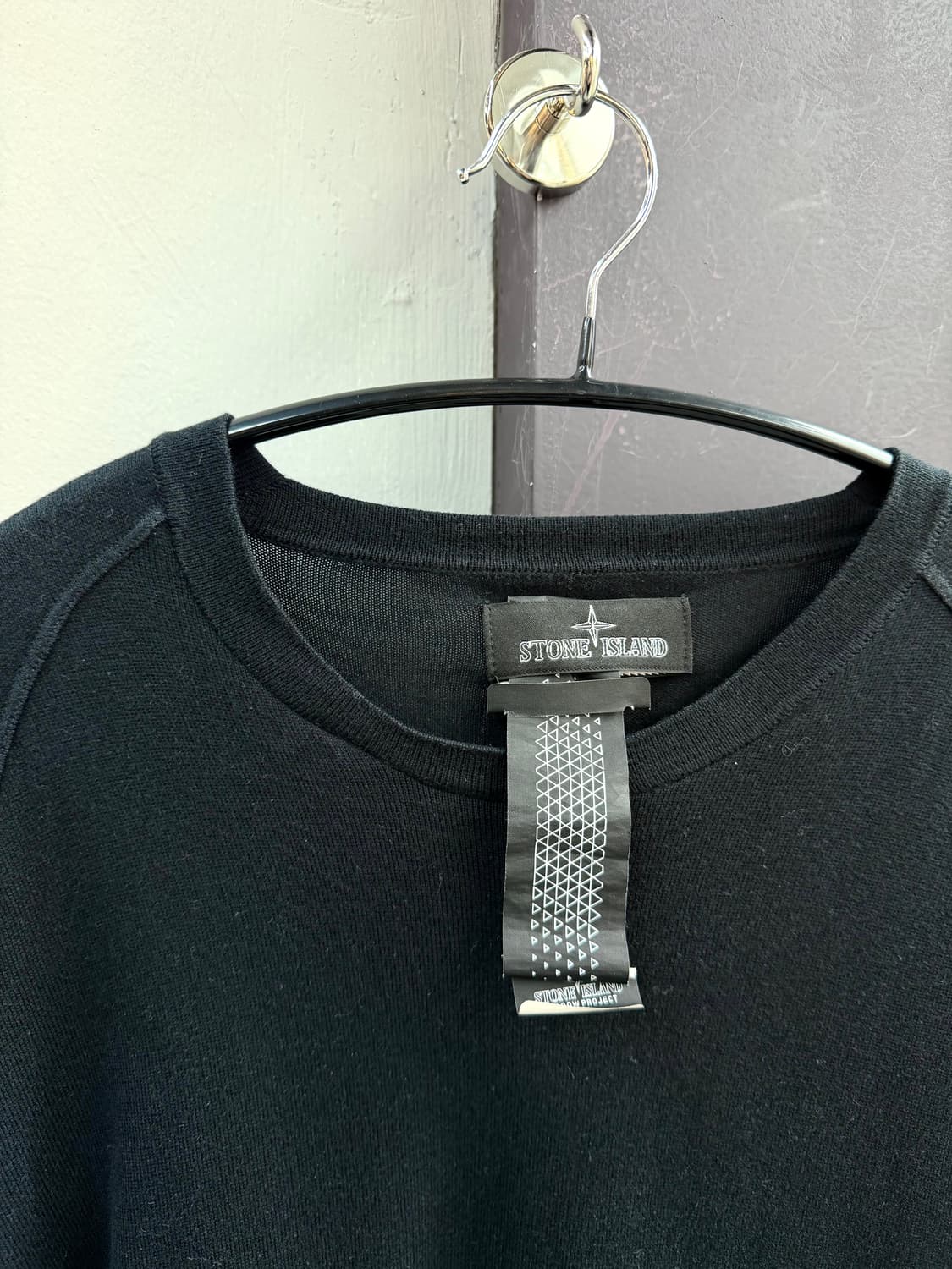 .XL/ 스톤아일랜드 쉐도우프로젝트 블랙 와펜 니트 상품이미지6