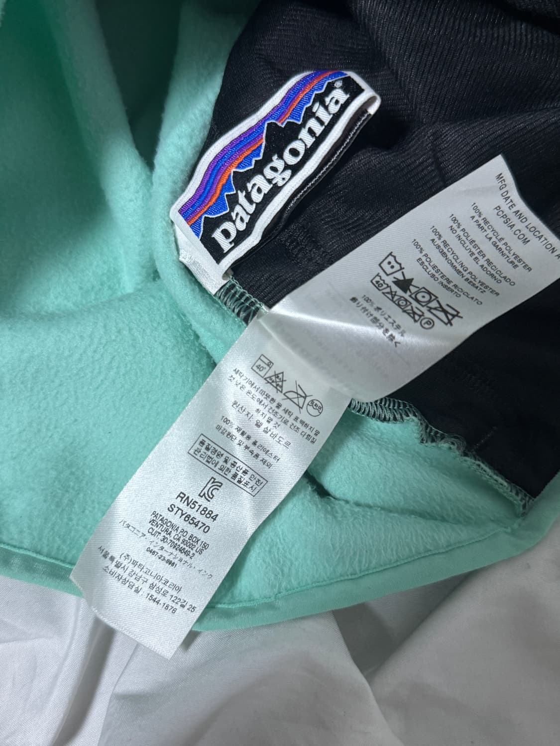 파타고니아 마이크로 D 스냅티 플리스 후드 자켓 상품이미지6