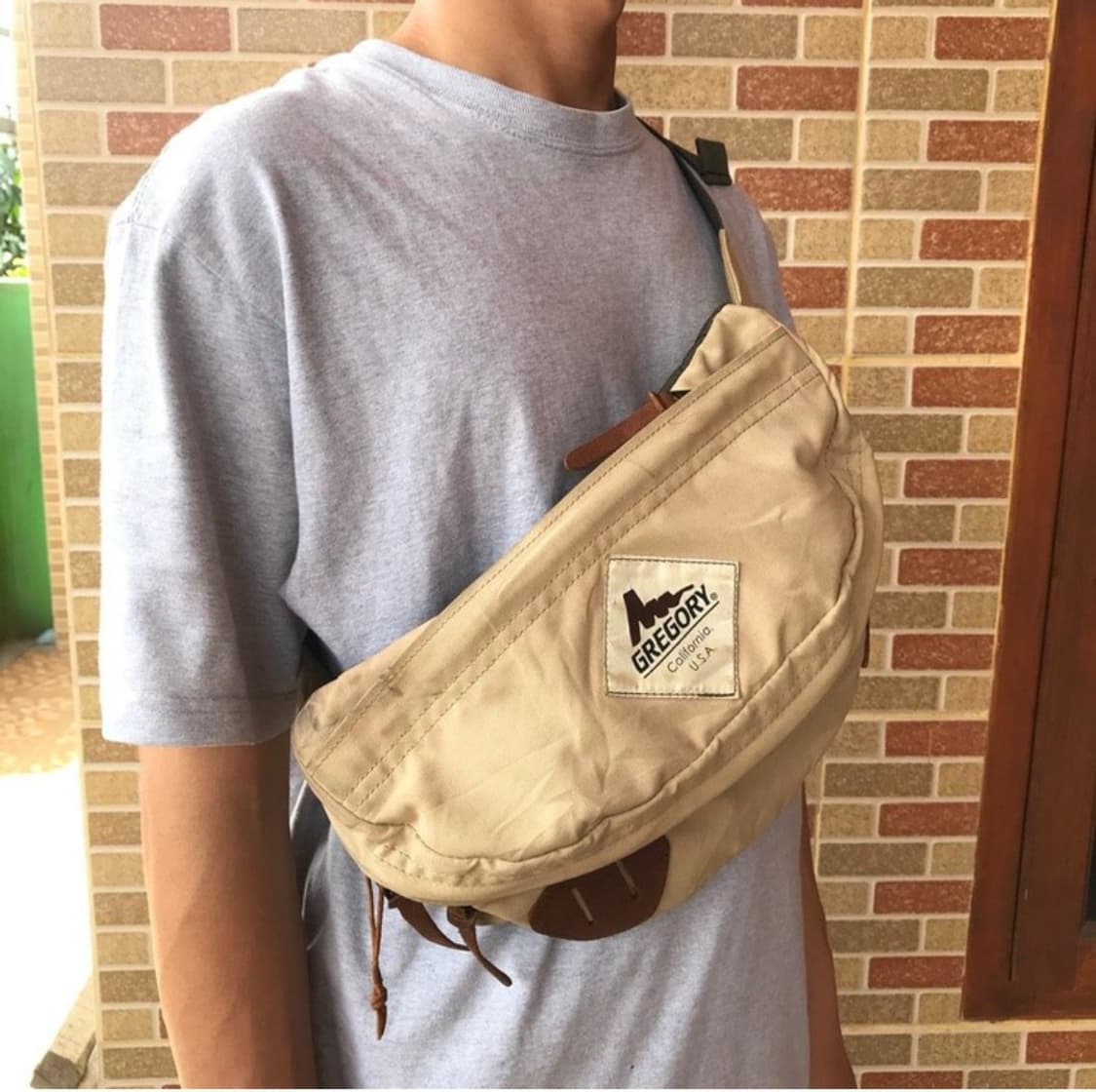 그레고리 구형로고 테일윈드 크로스백&힙색 상품이미지7