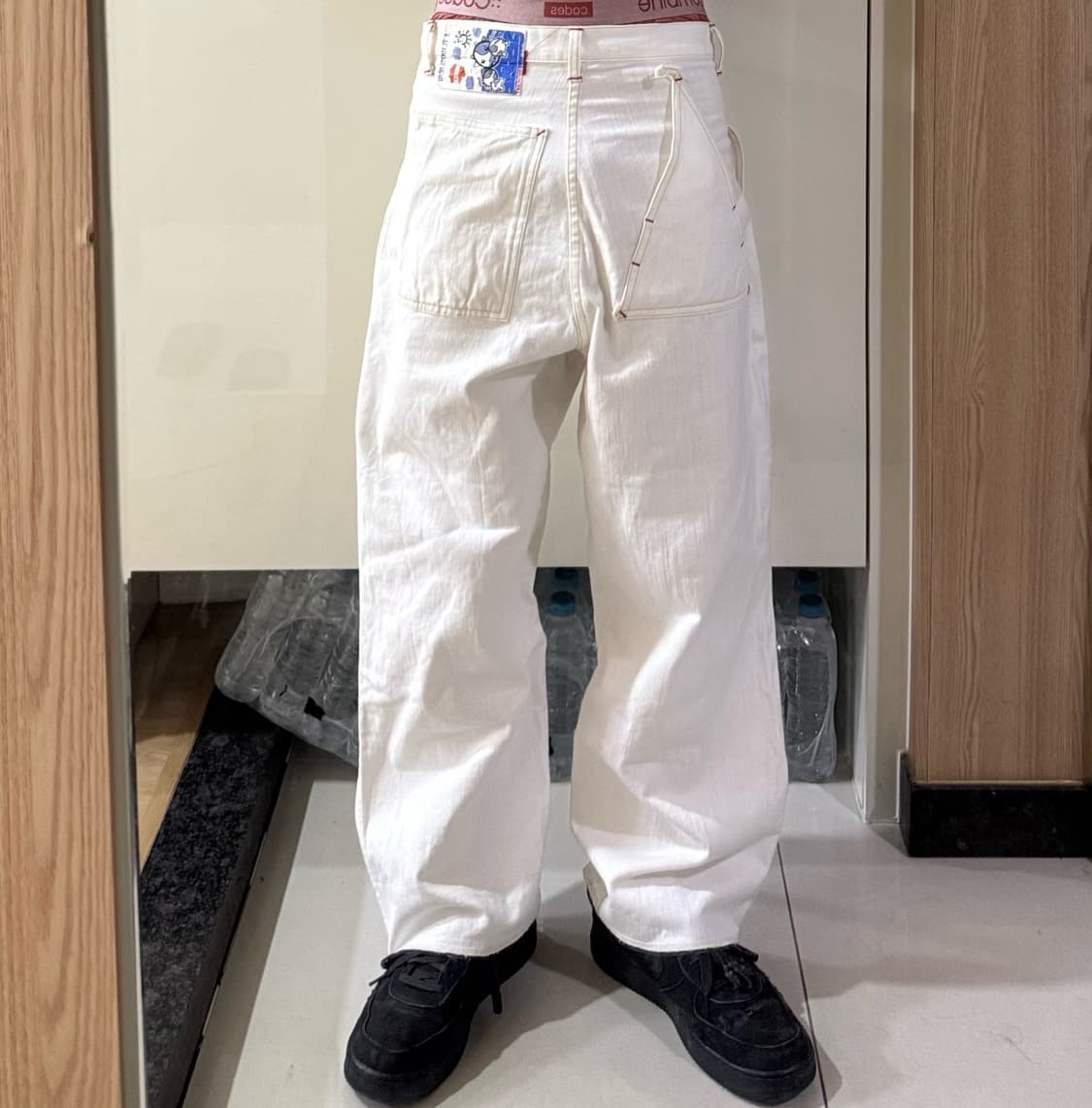 캐피탈 비대칭 데님 상품이미지1