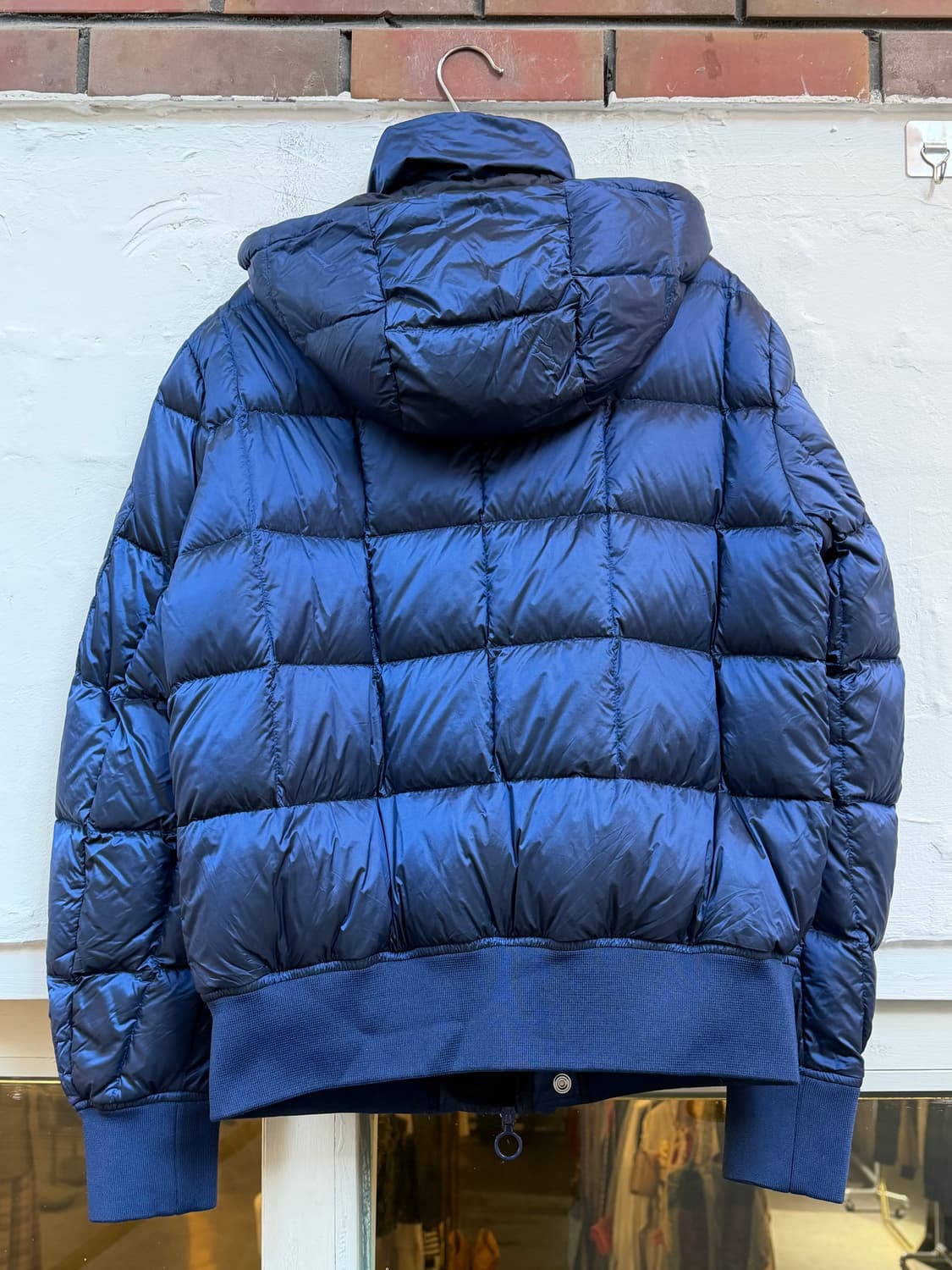 Armani Exchange 블루 다운 파카 자켓 S 상품이미지8