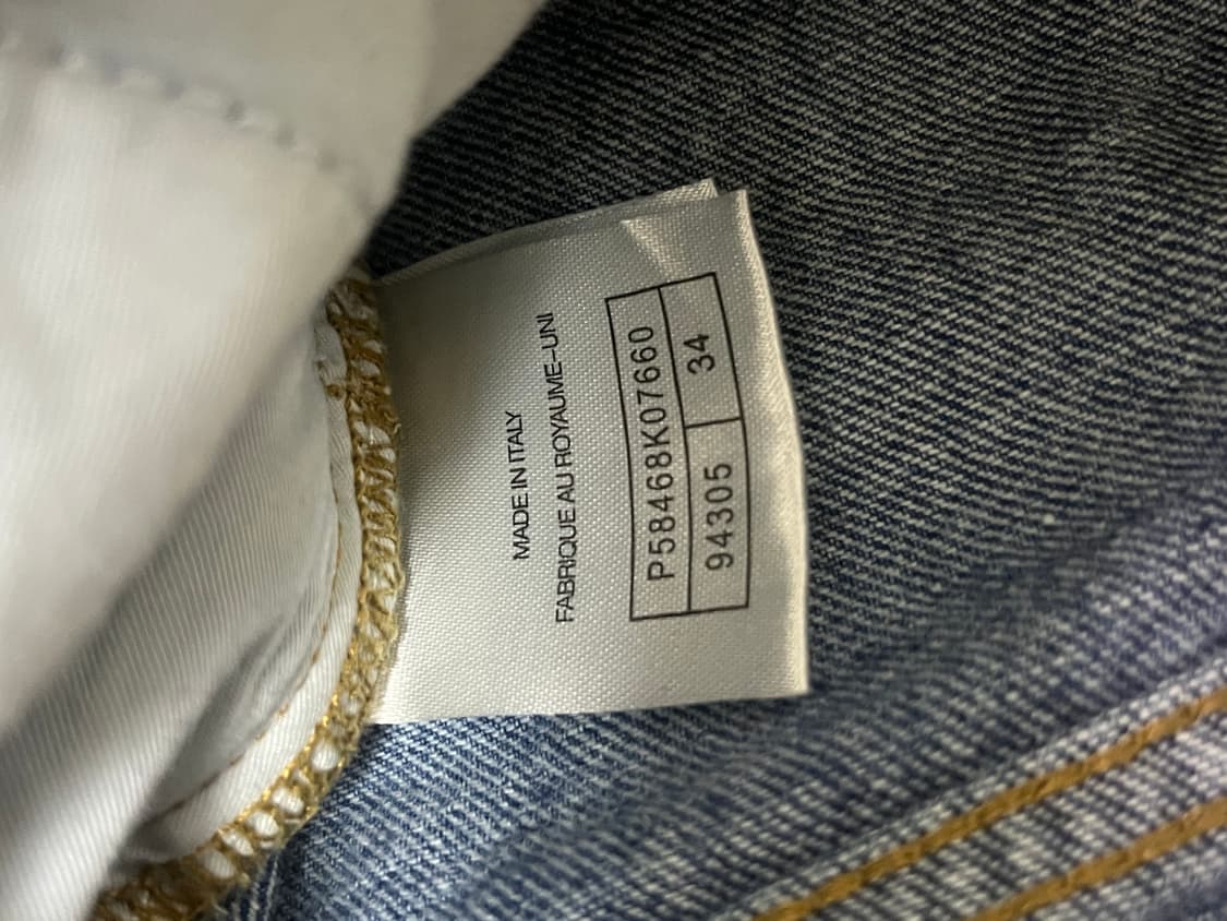 샤넬 체인 데님 팬츠 상품이미지6