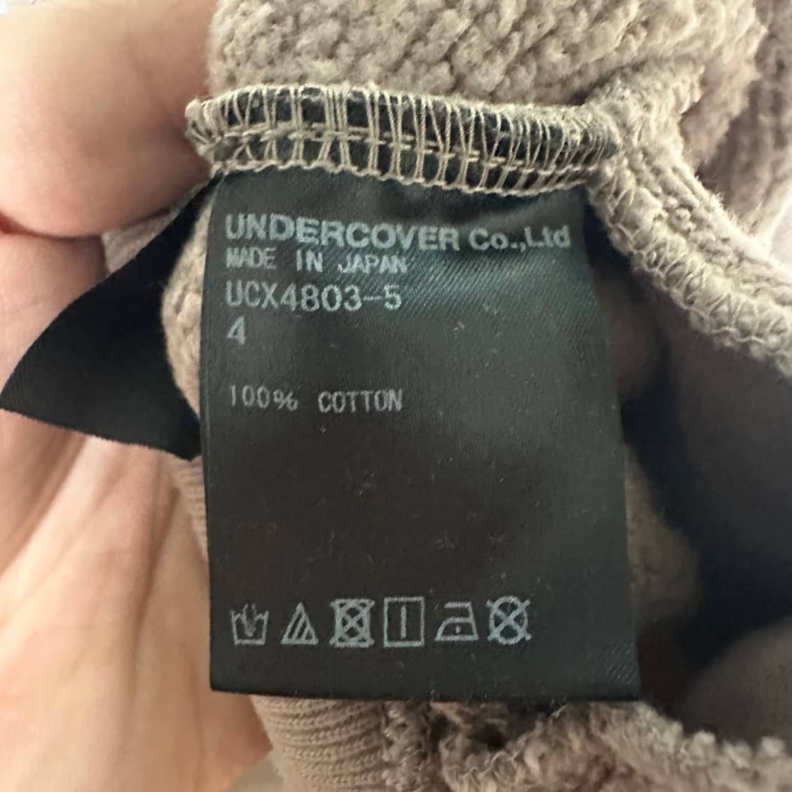 19fw 언더커버 베토벤 맨투맨 상품이미지5