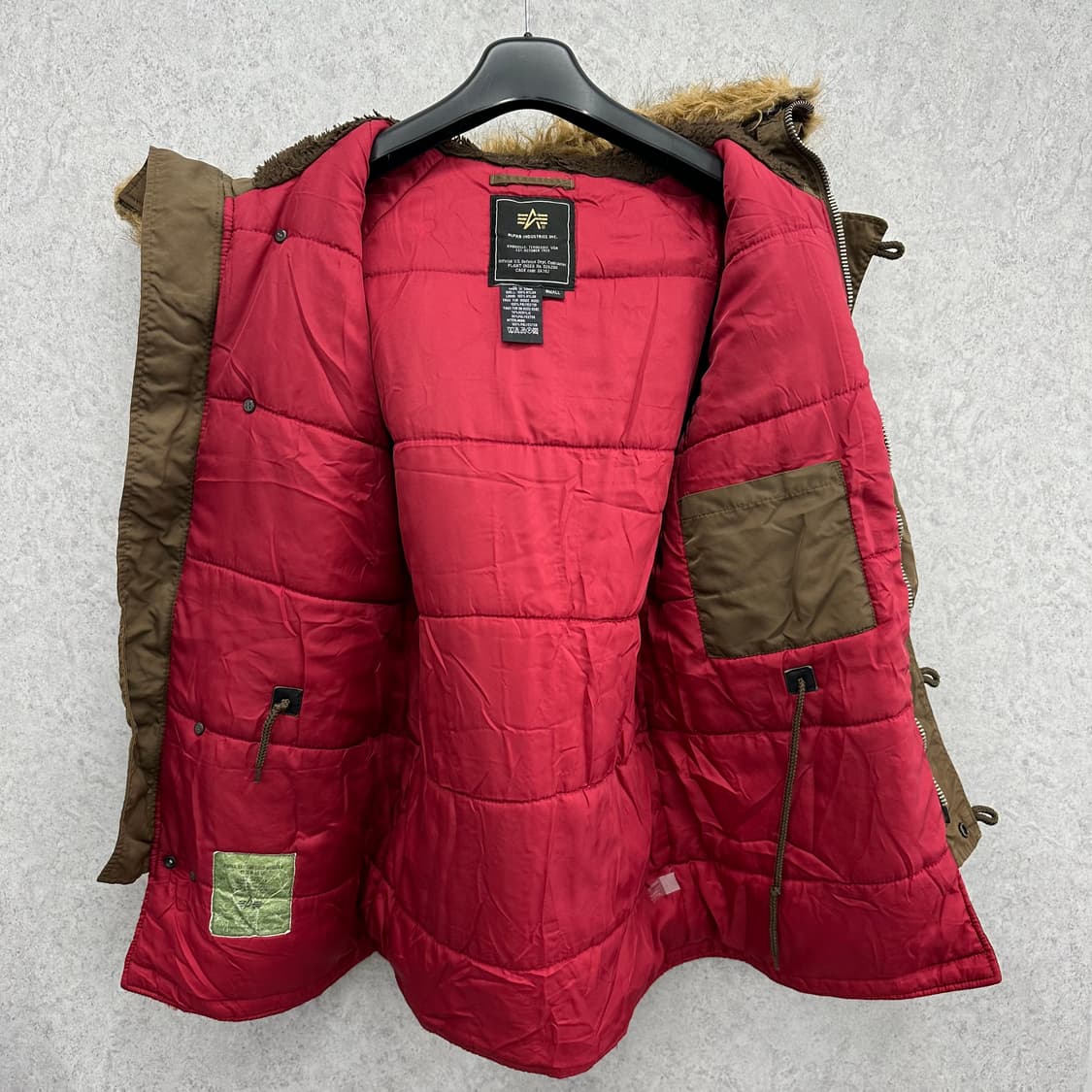 95 알파인더스트리 남자 N3B 밀리터리 야상 점퍼 상품이미지3