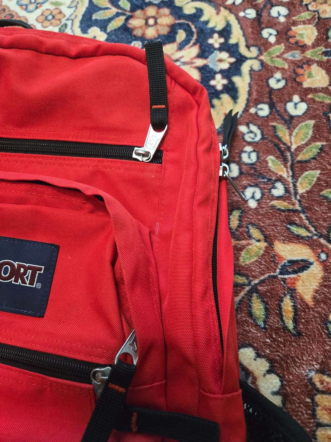 잔스포츠 빅스튜던트 JANSPORT Big Student 백팩 (레드) 상품이미지8