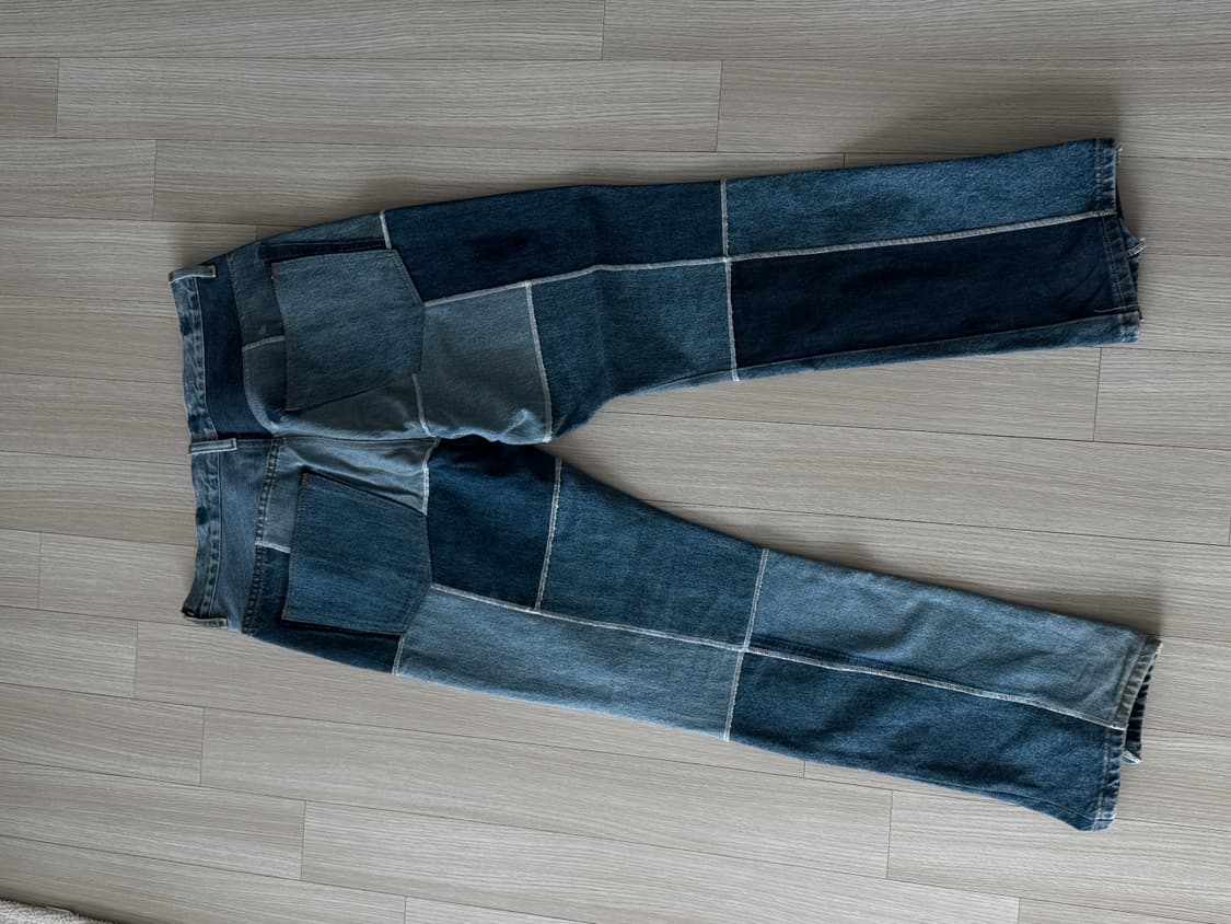 존메종스미스 패치워크 진 34사이즈 상품이미지3