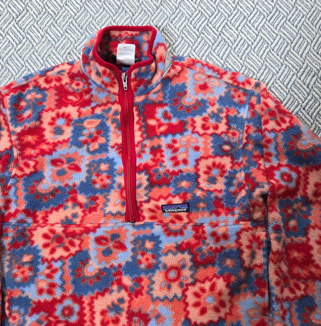 (55)파타고니아 플라워 패턴 신칠라 상품이미지3