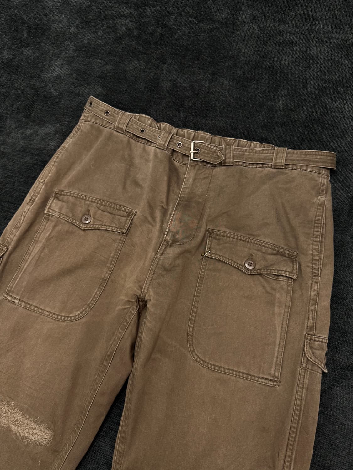 빈티지 벨티드 카고 팬츠 상품이미지2