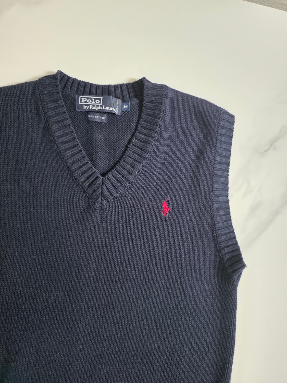 [Polo Ralph Lauren /네이비 니트 베스트] 상품이미지2