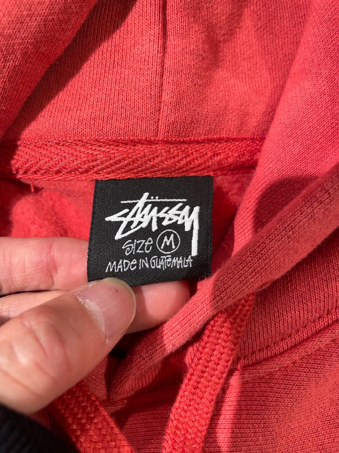 스투시 로즈 스탁 로고 아플리케 후디 상품이미지7