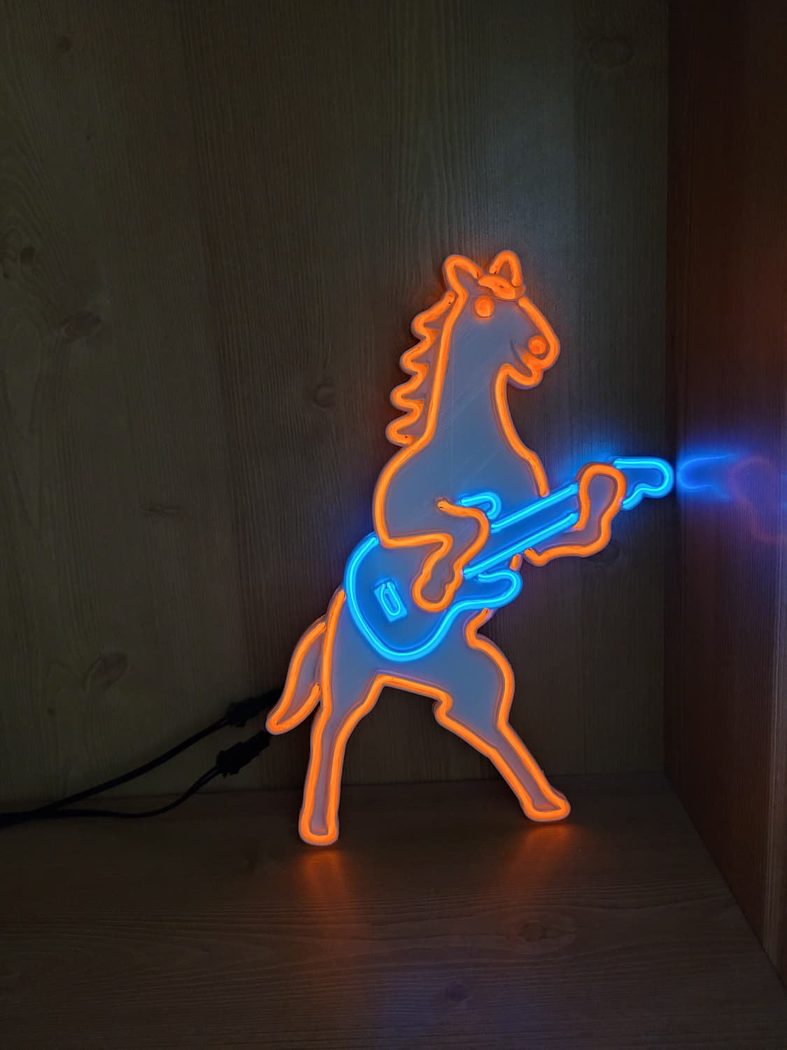 네온사인 말 일렉기타 led 램프 조명 무드등 상품이미지5