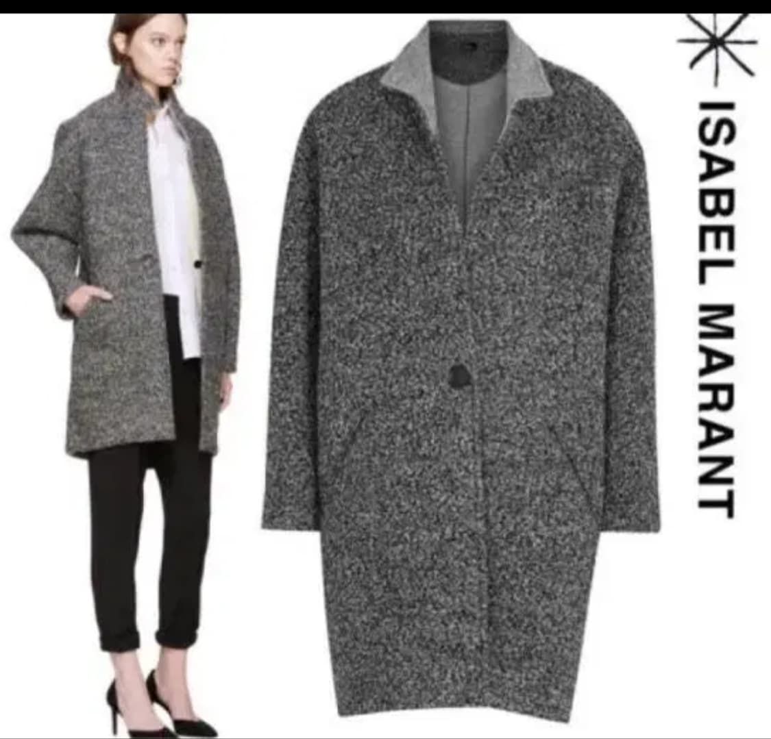 이자벨마랑(ISABEL MARANT) 부클 코트 38사이즈 상품이미지1