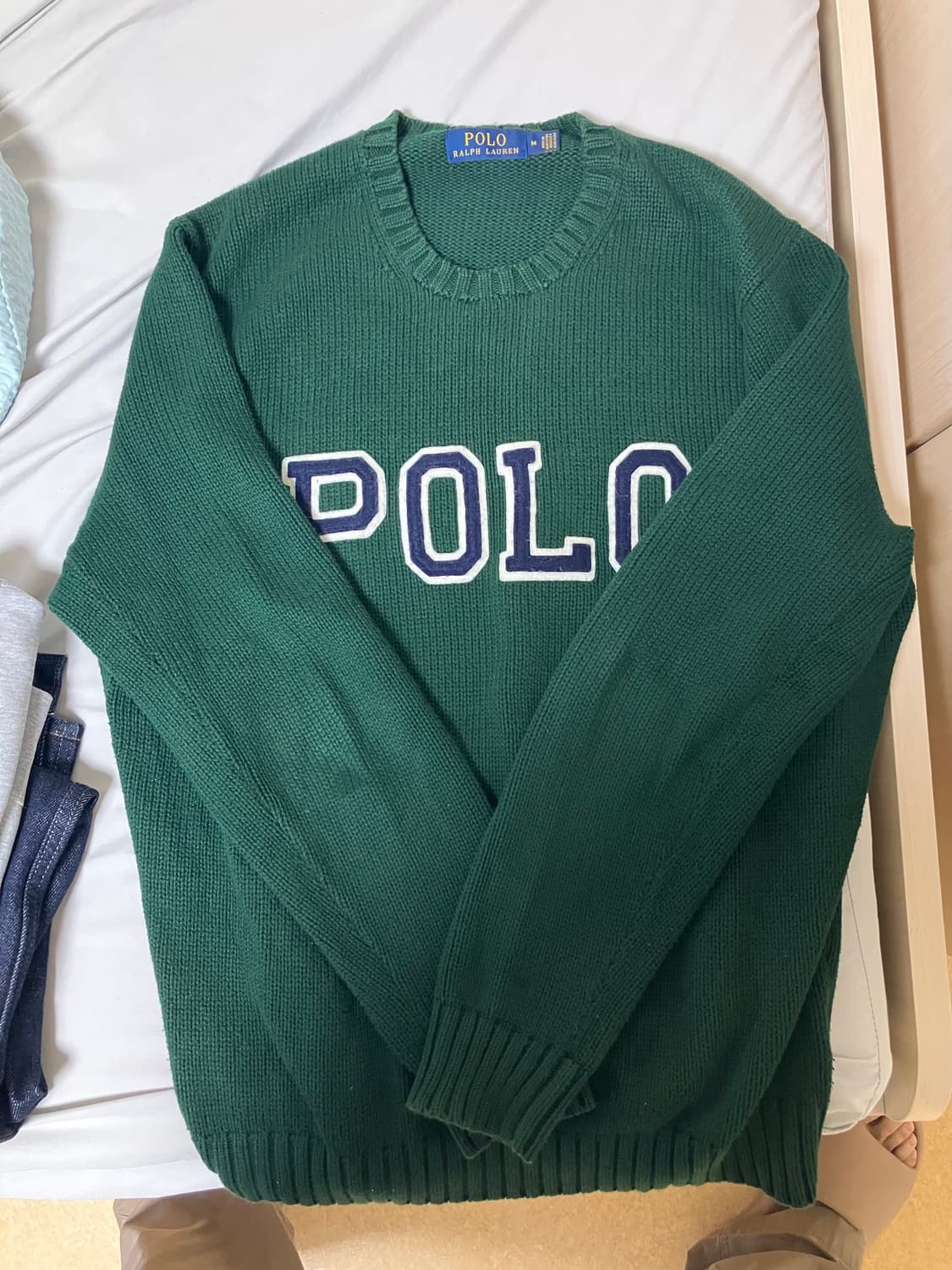 폴로 랄프로렌 빅로고 니트 상품이미지2