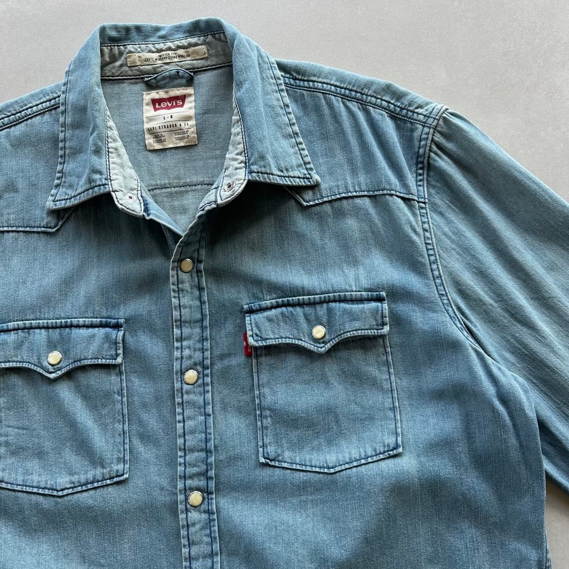 [L]리바이스 Levi's 클래식 웨스턴 데님 셔츠 상품이미지3