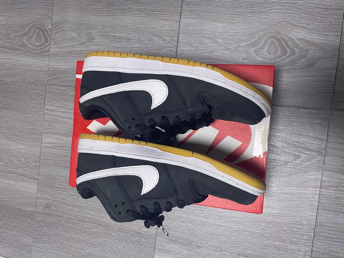 나이키 SB 덩크 로우 프로 블랙 화이트280 상품이미지3