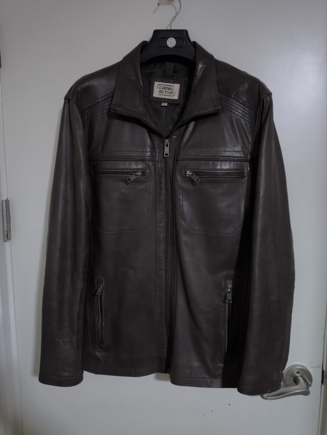 XL 카멜액티브 독일 램스킨 리얼가죽 자켓 상품이미지1