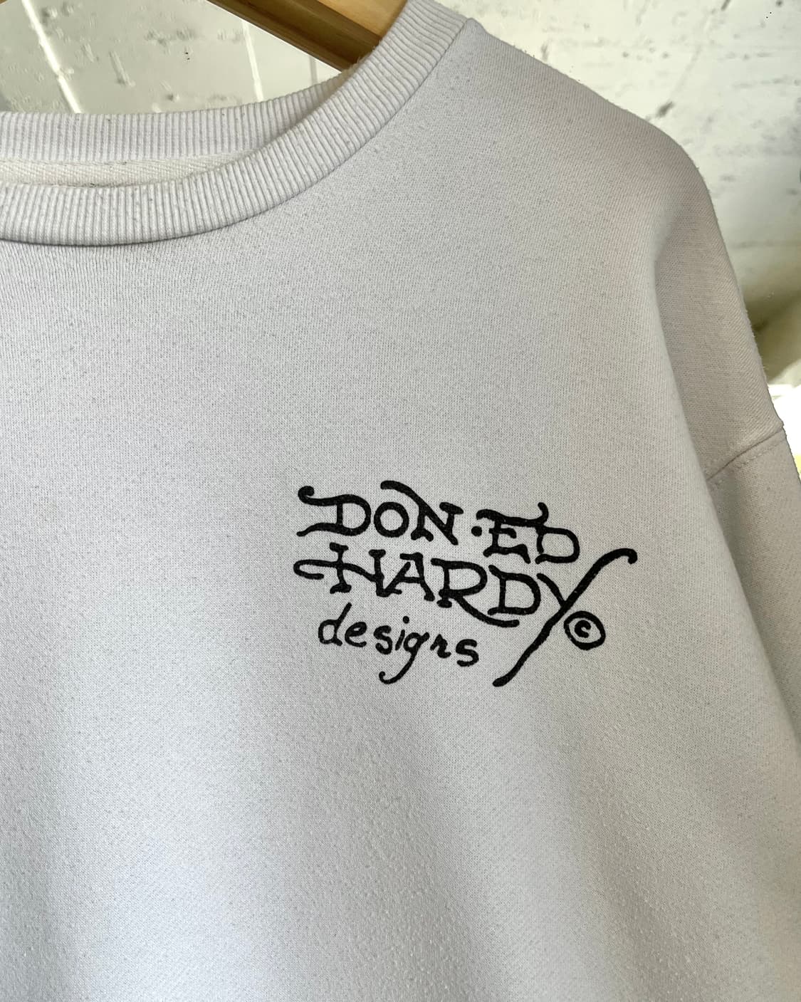 2000s ED Hardy Icon Print Big Sweatshirt 상품이미지6