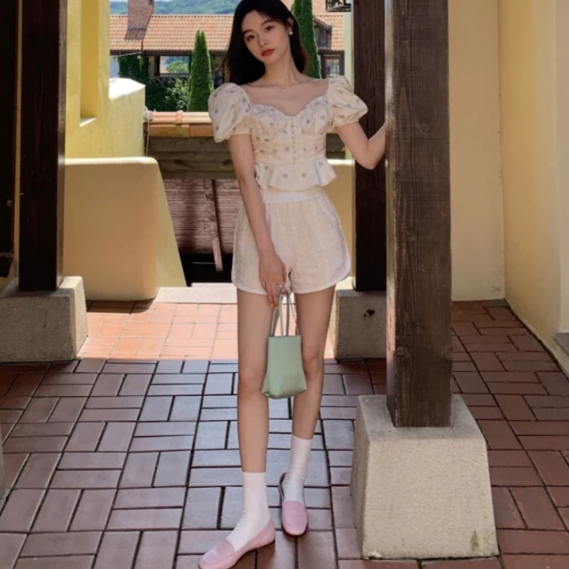 서쿠키 마리네블라우스 상품이미지3
