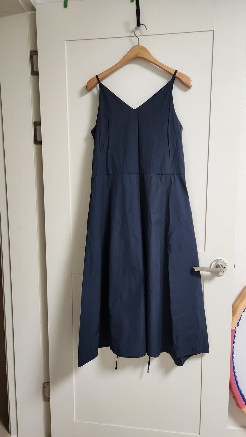 네이비 뷔스티에 롱 원피스 상품이미지2