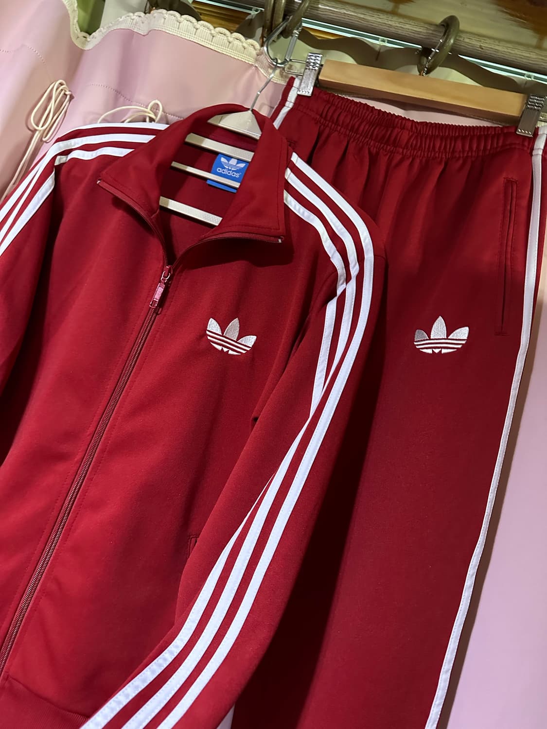 아디다스져지 세트 아디다스 트레이닝 파이어버드 불꽃져지 바지 상품이미지1