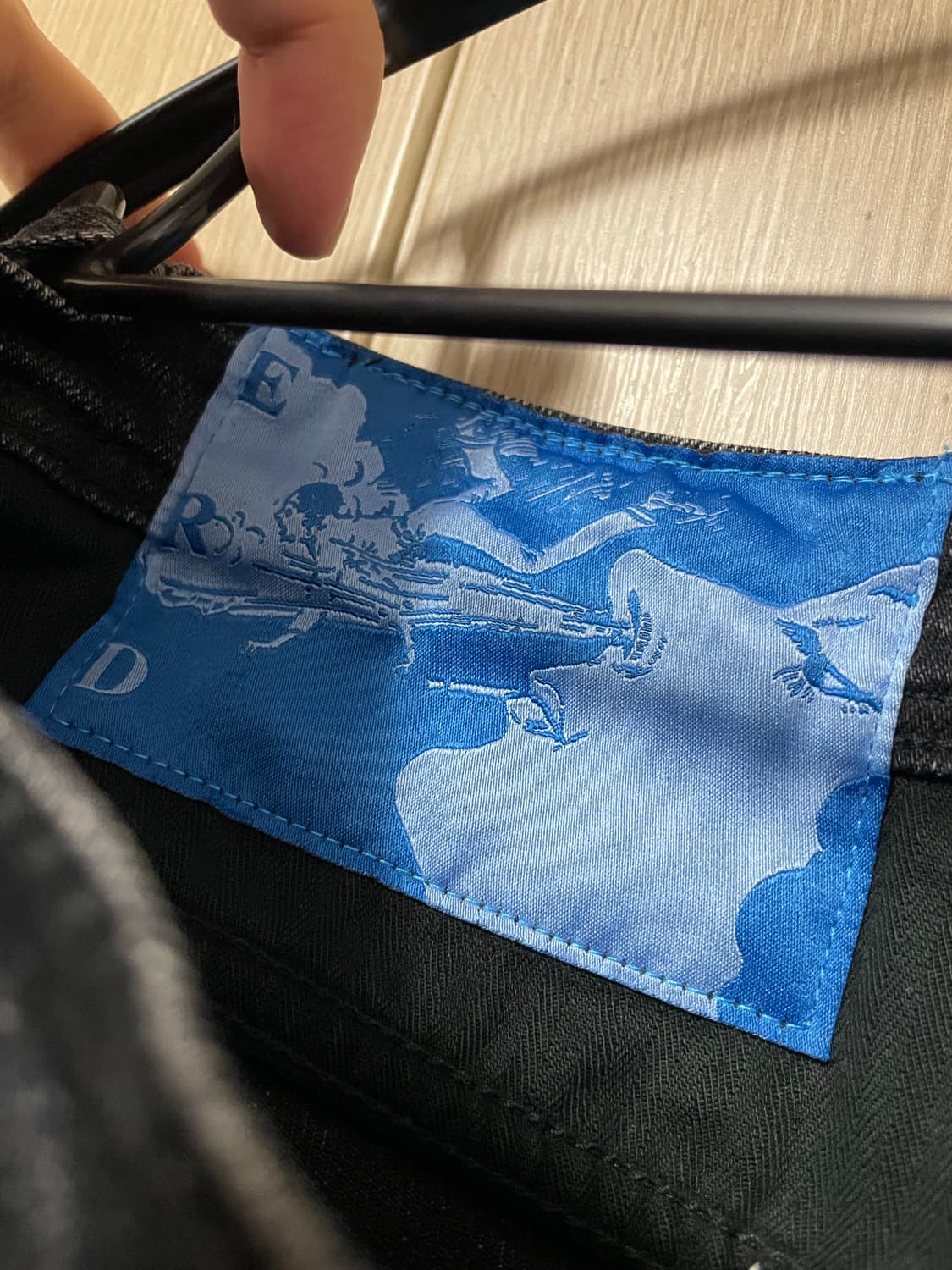 ERD 앙팡리쉬데프리메 블랙 데님 진 상품이미지2