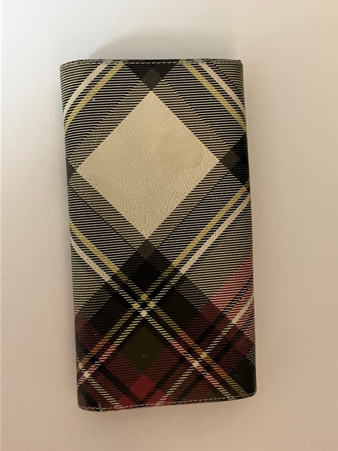 비비안웨스트우드 런던 체크 패턴 장지갑 상품이미지2