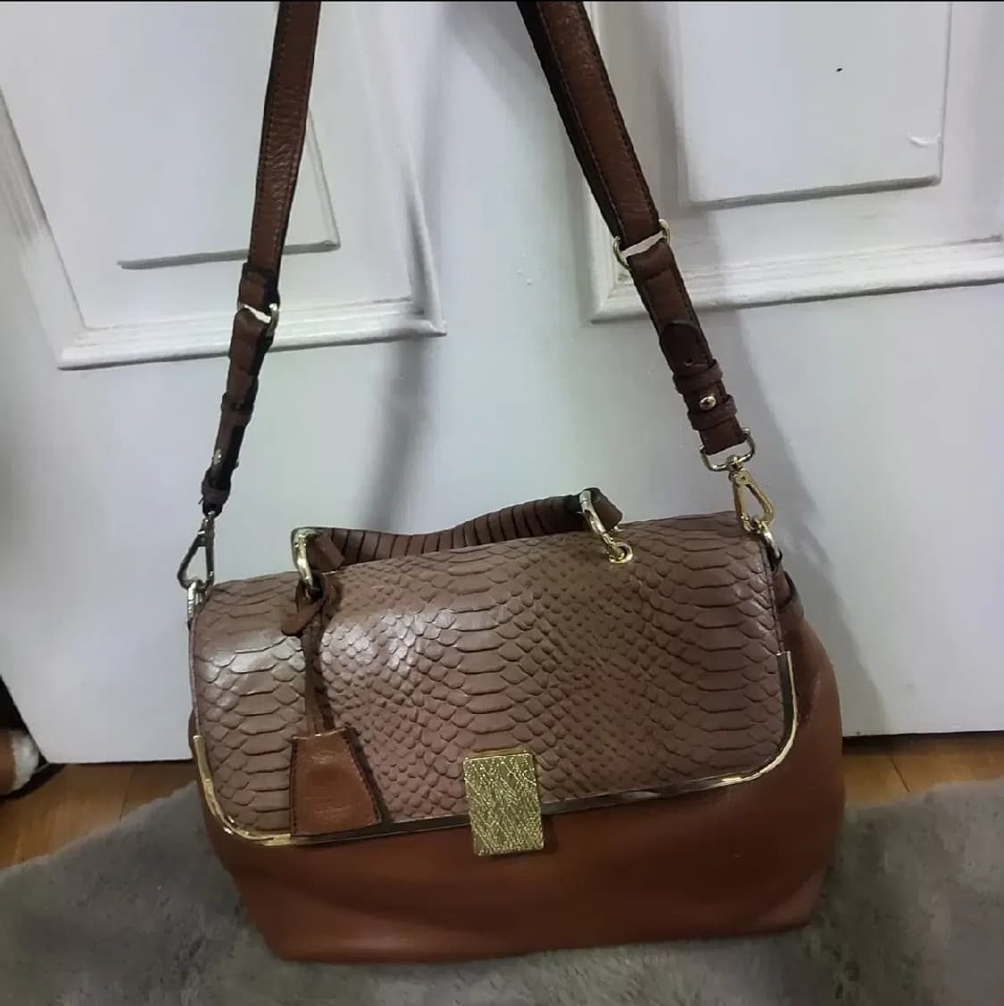 이쁜 모르간 송치 소가죽 숄더백 토트백 2way 핸드백 여자  가방 상품이미지5