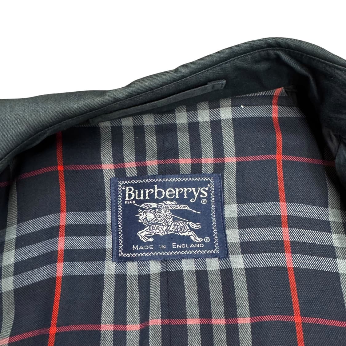 버버리 레이디 더블 트렌치 코트 made in ENGLAND   상품이미지4