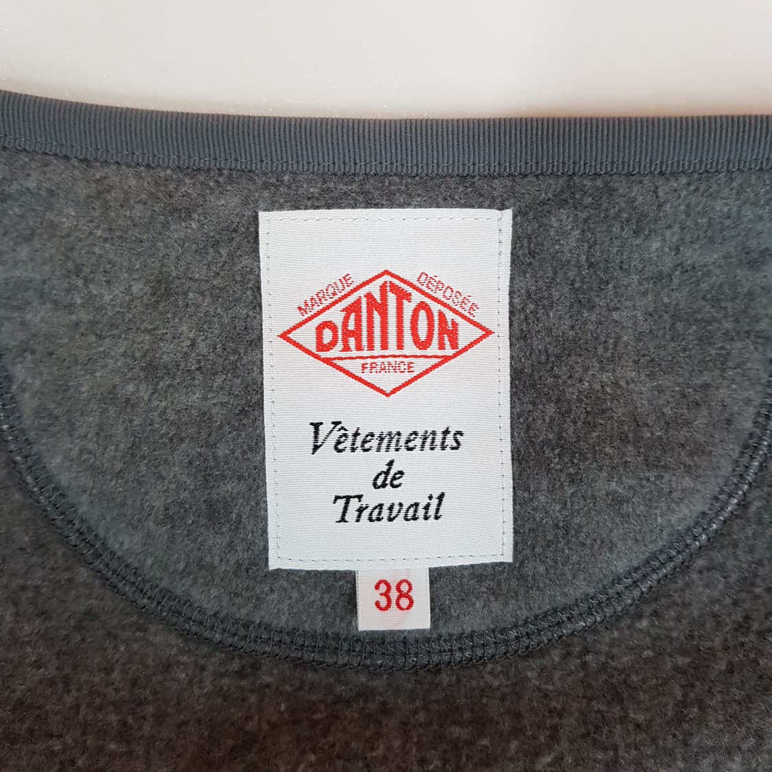 단톤 Danton 2024 플리스 스냅 버튼 베스트 38사이즈 상품이미지6