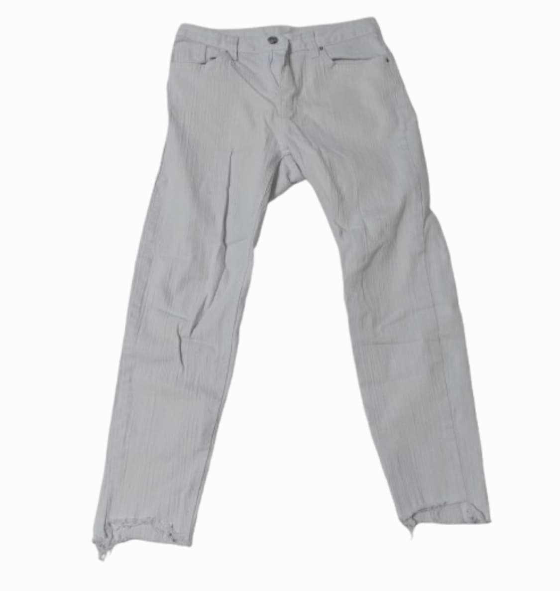 흰색 데님 팬츠 상품이미지1