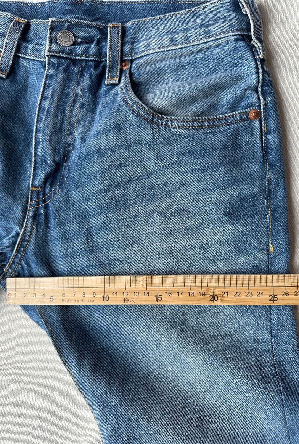 리바이스 517 부츠컷 데님팬츠 연청 28 상품이미지9