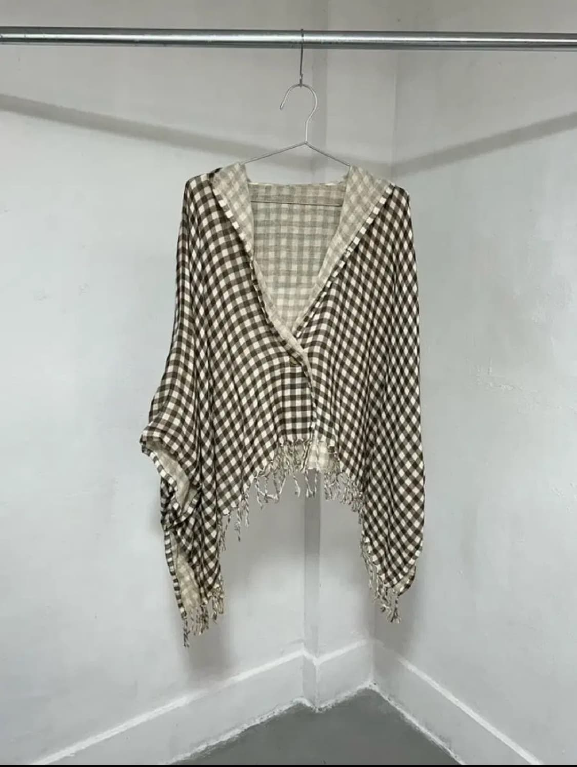 일본빈티지 카페모카 케이프 판초 모리걸 하구미 카모메산장 지구네 스즈코 상품이미지1