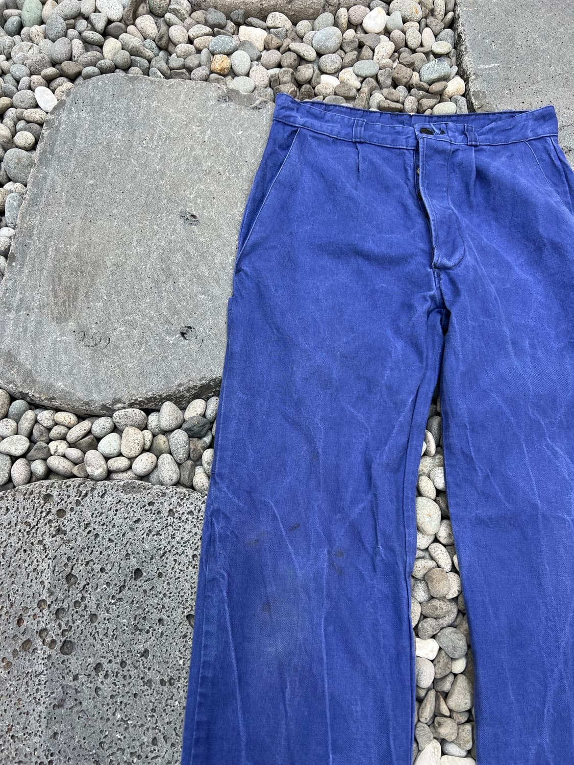 (30인치)OLD VINTAGE FADED BLUE 프렌치워크팬츠 상품이미지5