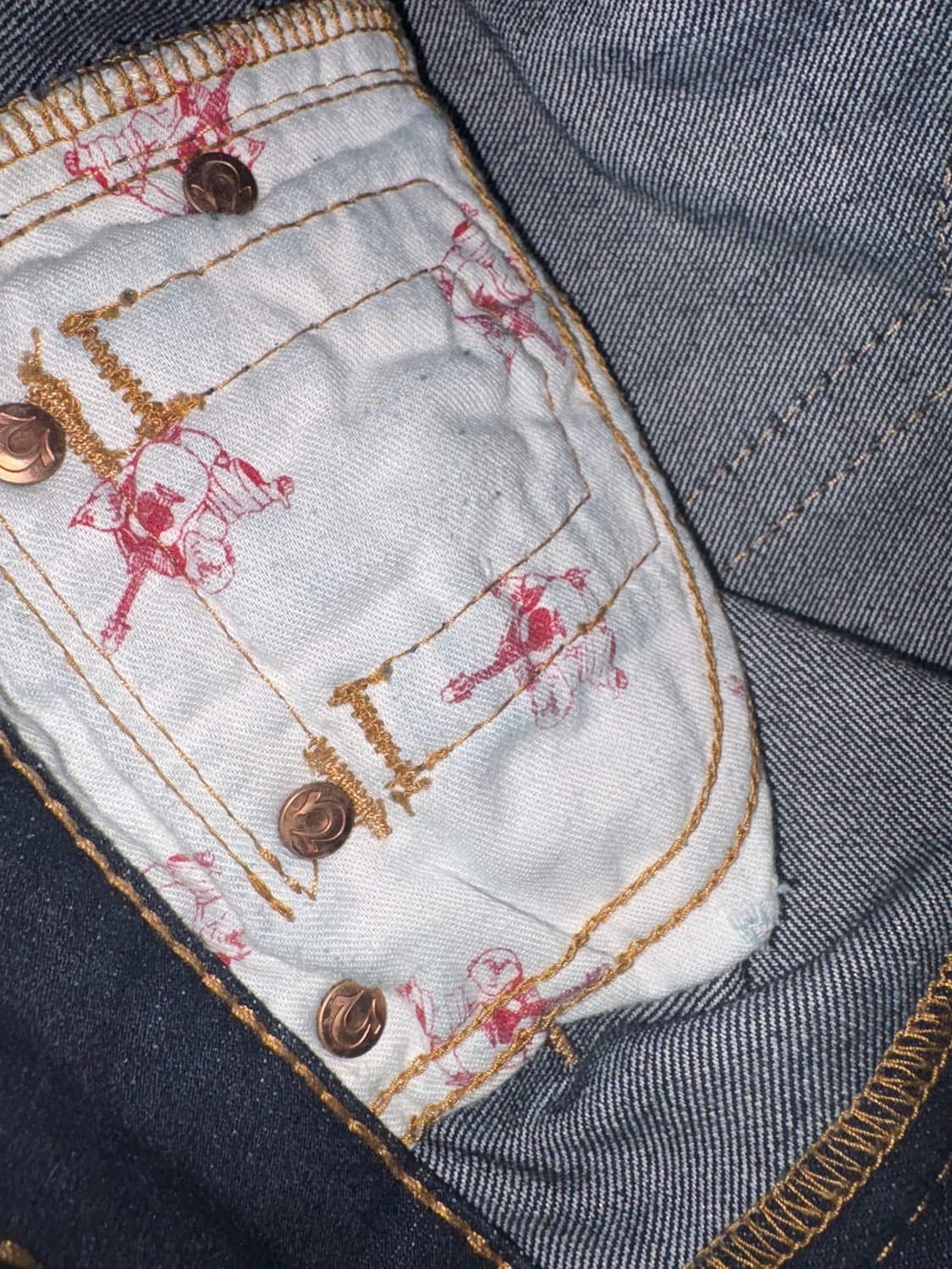 트루릴리전 조이 로우라이즈 부츠컷 데님 팬츠 상품이미지6