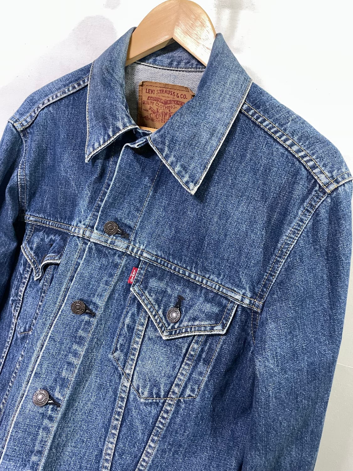 90s 리바이스 LVC 빅E 빈티지 데님 자켓 71557 타입3 자켓   상품이미지3