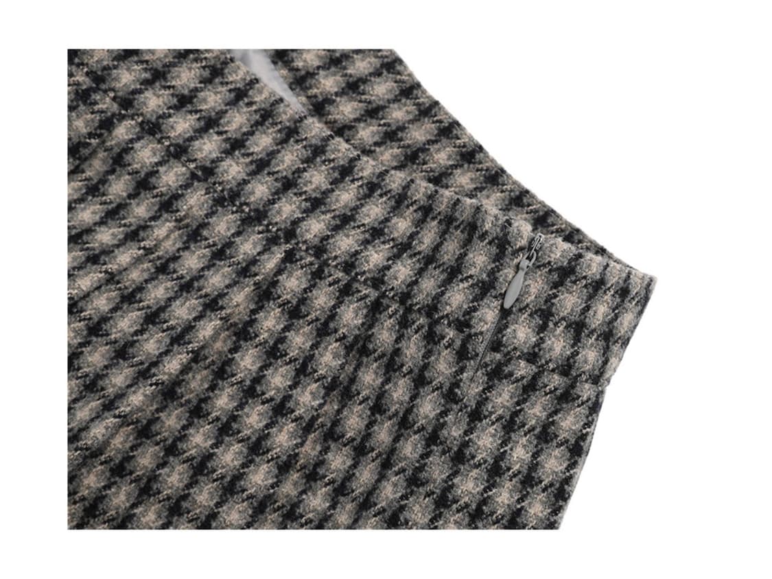 rolarola 로라로라 체크 플리츠 스커트 상품이미지4