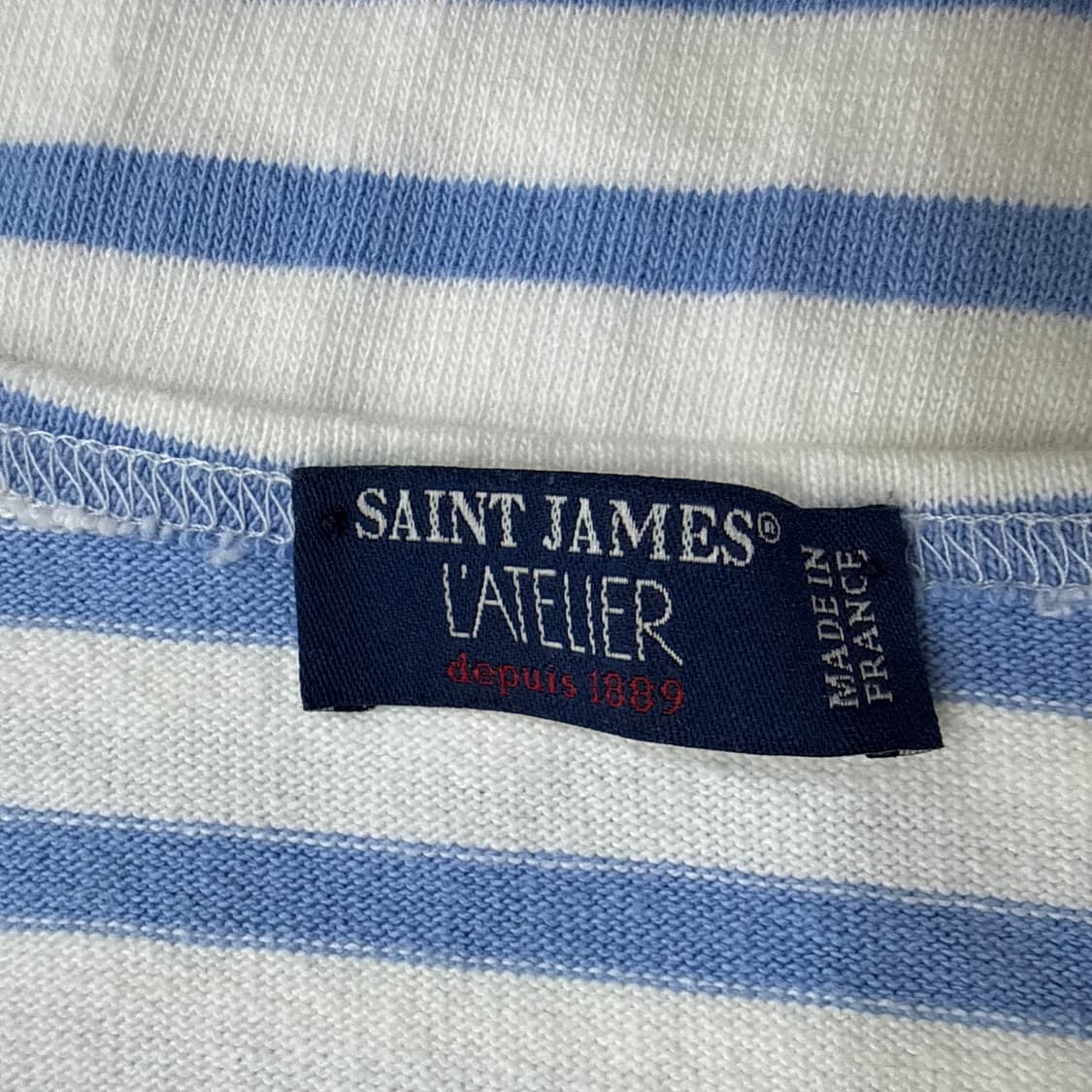 실측확인 세인트제임스 스트라이프 긴팔티 0320T 상품이미지3