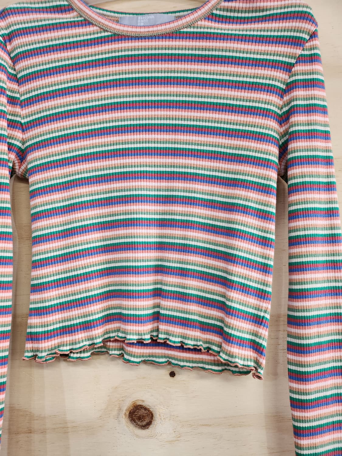 483) 에잇세컨즈 크롭 긴팔티 상품이미지3