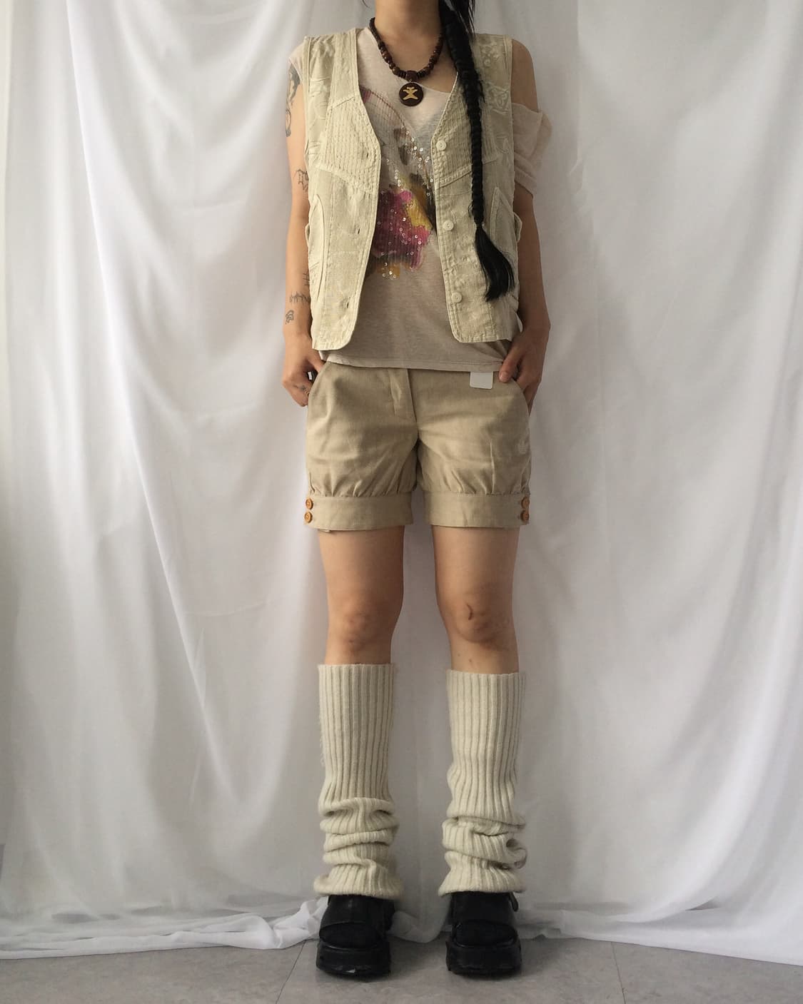 Ethnic mood vest 상품이미지5