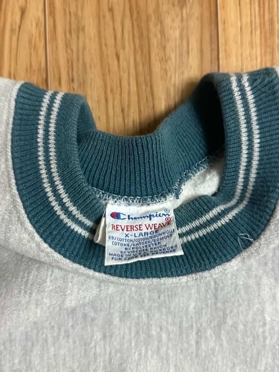 챔피온 리버스위브 90s 빅로고 맨투맨 상품이미지2