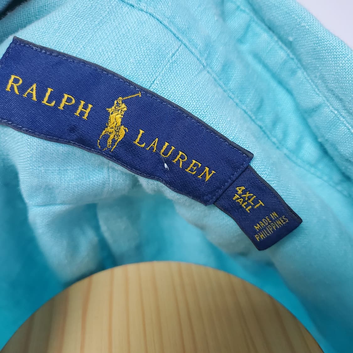 (ct060) 정품 4XL 폴로 랄프로렌 린넨 셔츠. 상품이미지5