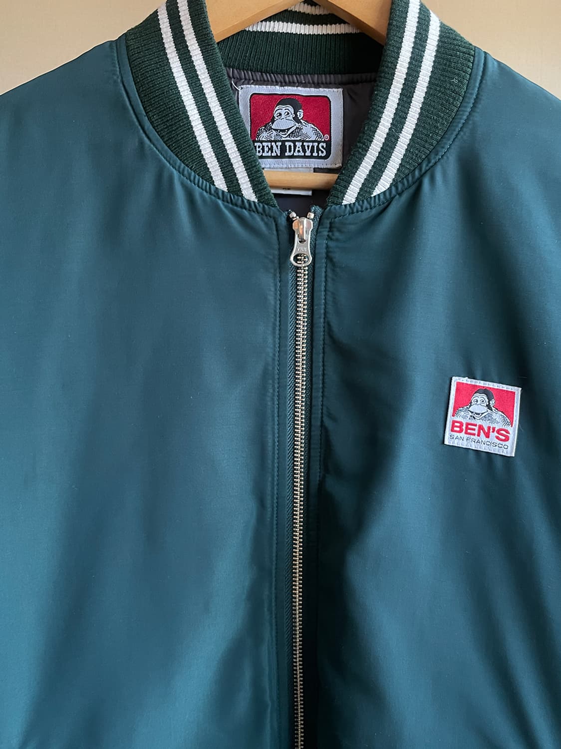 벤 데이비슨 화이트라벨 프린트 블루종 상품이미지5