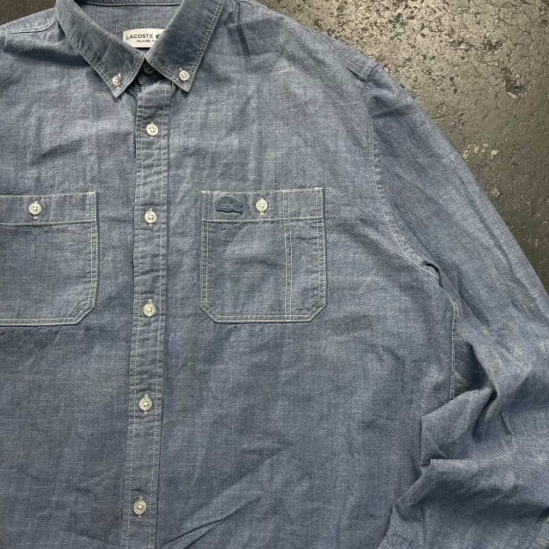 100 라코스테 데님 셔츠  상품이미지2