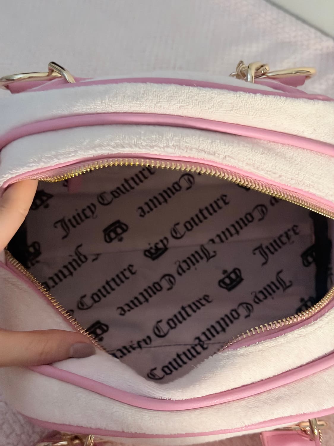 쥬시꾸뛰르 딸기 시리즈 테리백 가방 갸루 y2k 2000s 베메클  상품이미지3