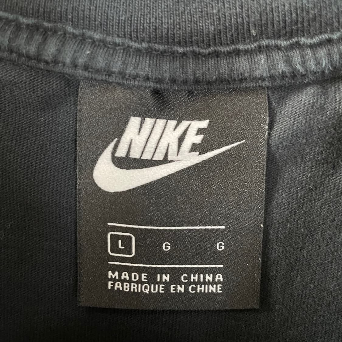 L 나이키 여성 더블스우시 크롭 반팔티 상품이미지4