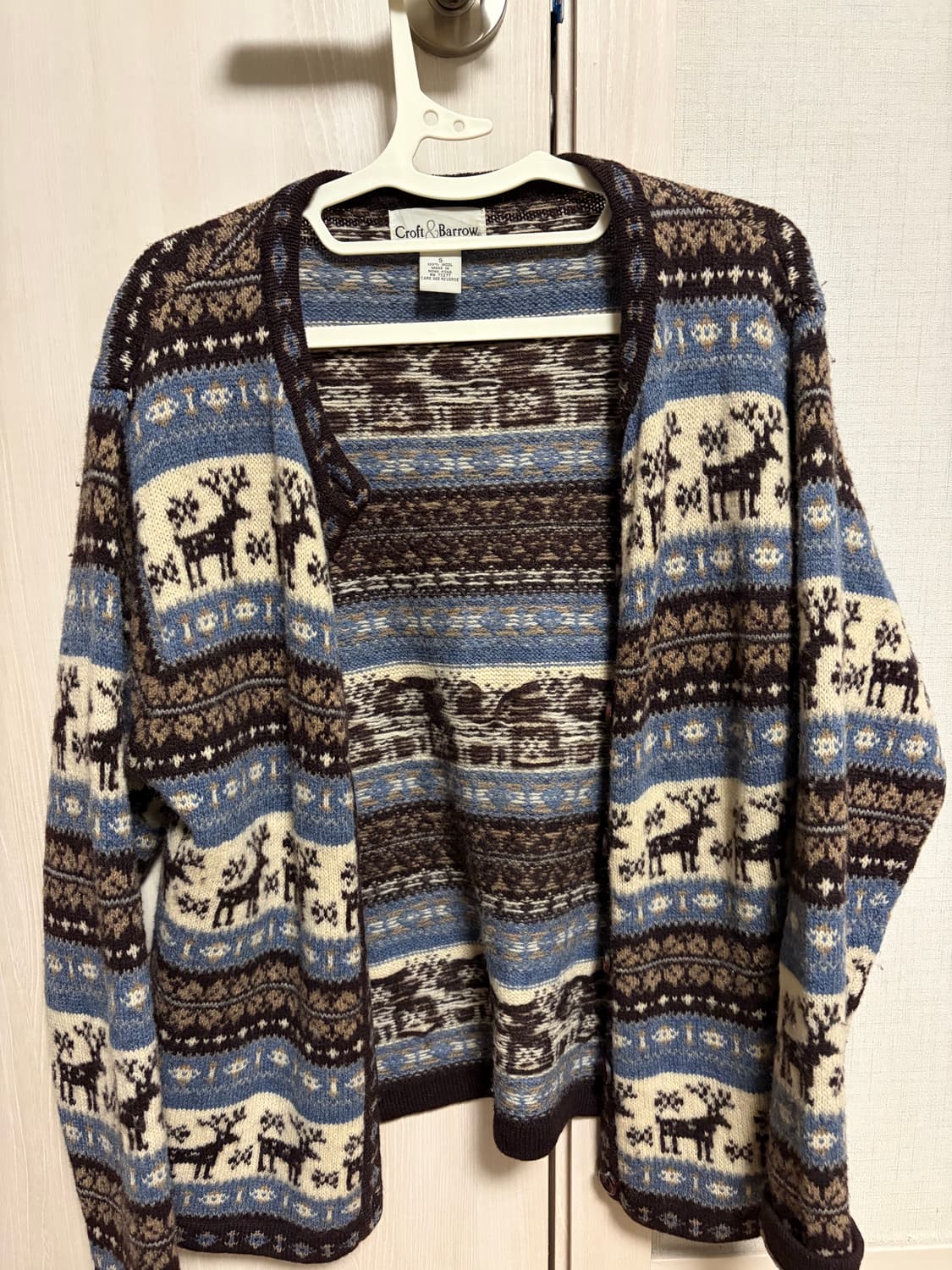 Croft & Barrow 빈티지 울 100% 페어아일(Reindeer) 상품이미지2