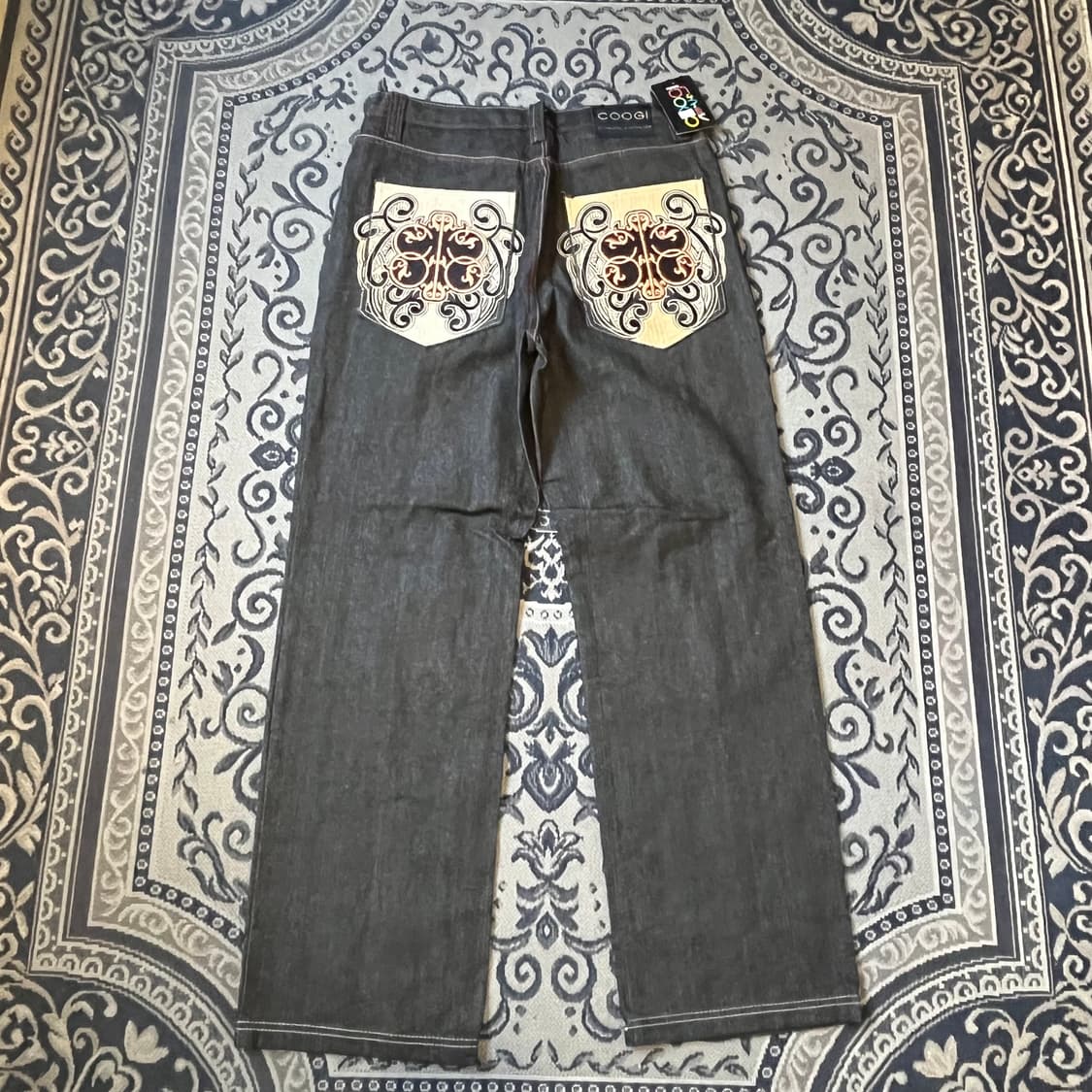 34 COOGI 자수 데님 팬츠/W2384 상품이미지1